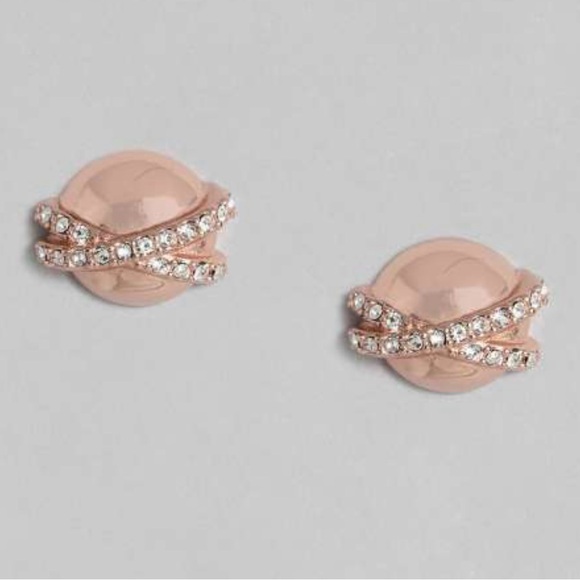 Olivia Burton Rose Gold Earrings - Picture 4 of 7